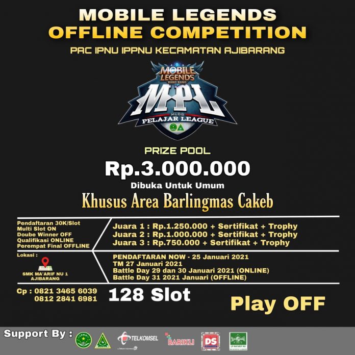 Lomba Mobile Legends IPNu Ajibarang