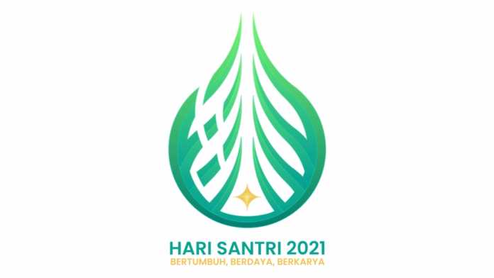Logo Hari Santri 2021