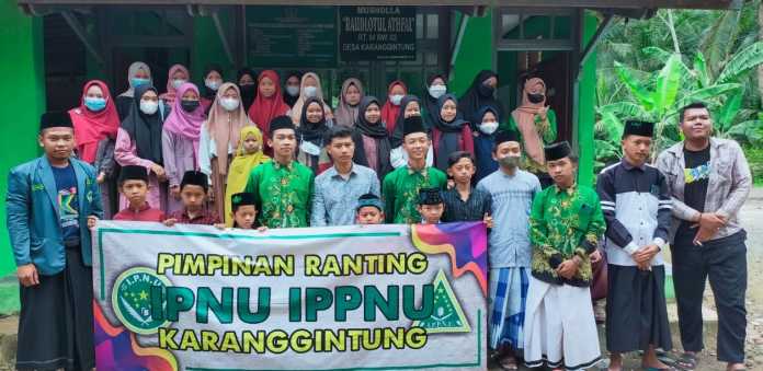 Pembentukan Pimpinan Anak Ranting (PAR) IPNU IPPNU Karanggintung Kemranjen