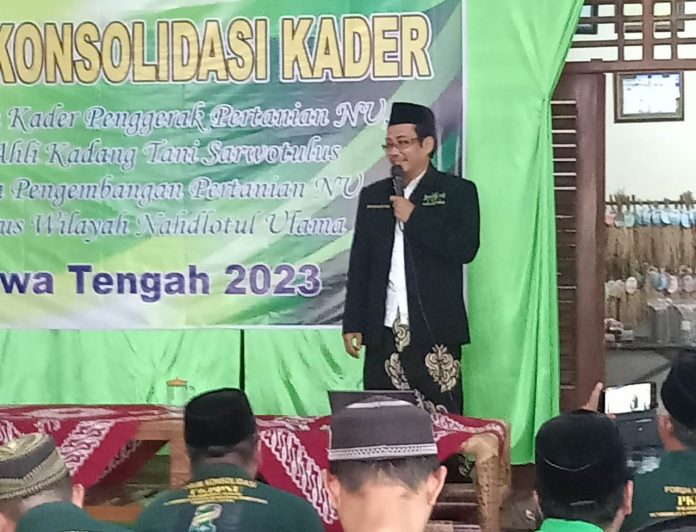 Sekertaris PWNU Jawa Tengah KH Hudallah Ridwan Naim,Lc