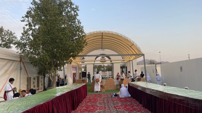 Tenda Ibadah Haji di Arafah