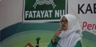 Ketua PC Fatayat NU Kabupaten Banyumas Eva Luthfiati Khasanah.