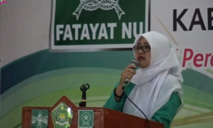 Ketua PC Fatayat NU Kabupaten Banyumas Eva Luthfiati Khasanah.