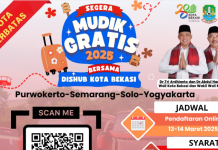 Mudik Gratis Dishub Kota Bekasi 2025: Link Pendaftaran, Syarat dan Cara Daftarnya