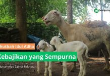 Kebajikan yang Sempurna Khutbah Idul Adha