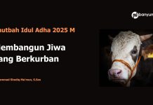 Khutbah Idul Adha 2025: Membangun Jiwa yang Berkurban