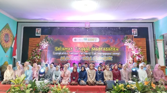 MI Ma’arif NU 1 Cilongok Gelar Lepas Pisah, 59 Siswa Lulus Tahun Ini