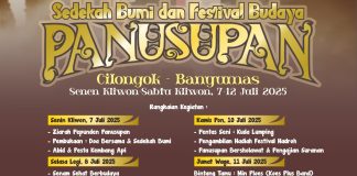 Agenda Sedekah Bumi dan Festival Budaya Panusupan 2025