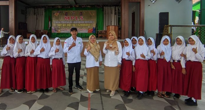 Tak Hanya Kenalkan Sekolah, MPLS di SMP Ma'arif NU 1 Ajibarang Ini Tekankan Pembentukan Karakter
