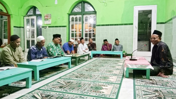 Perkuat Akidah, Ansor Rawaheng Rutinan Ngaji Kitab Arba’in Nawawi
