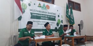 Satset dan Loyal, PAC GP Ansor Kedungbanteng Dorong Regenerasi Lewat Musyawarah Ranting