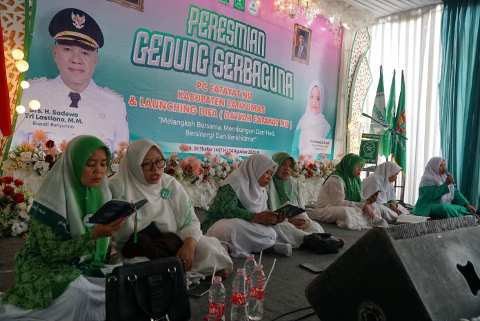 Lantunan Ayat Al-Qur’an dari 30 Hafidzoh Iringi Peresmian Gedung Serbaguna Fatayat NU Banyumas