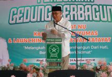 Fatayat NU Banyumas Resmikan Gedung Serbaguna, Bupati: Jadikan Ruang Dakwah dan Pembangunan Daerah