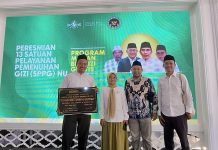 Ketum PBNU dan BGN Resmikan 13 SPPG Makan Bergizi Gratis, 1 SPPG di Ajibarang