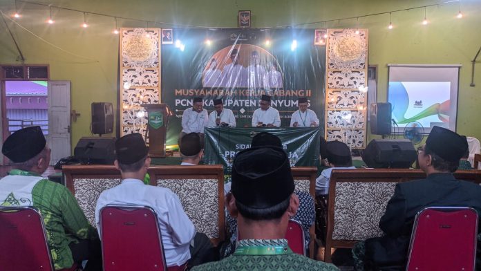 Standarisasi Organisasi Jadi Sorotan di Sidang Komisi C Muskercab II PCNU Banyumas