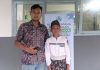Kenzi, Salah Satu Peserta Khitanan Masal LKKNU Banymas dari Kalibagor