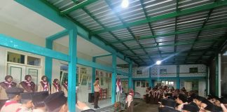 Apel Hari Pramuka di MI Ma’arif NU 01 Pandansari, Latih Disiplin dan Kepemimpinan Siswa