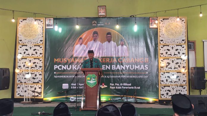 Bupati Banyumas Ajak NU Bersinergi Jaga Ketahanan Pangan