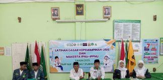 SMP Ma’arif NU 1 Purwokerto Gelar Makesta dan LDK, Siapkan Pemimpin Masa Depan