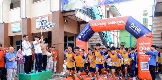 Ribuan Pelajar Ikuti SMK Ma’arif NU 2 Ajibarang Fun Run 2025