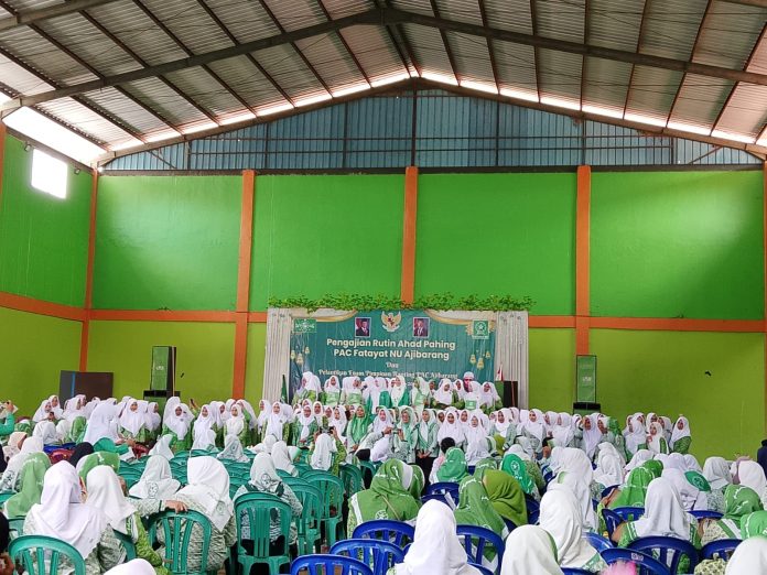 Fatayat NU Ajibarang Lantik Enam Pengurus Ranting, Tekankan Prinsip 3K