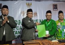 Duet Prof Supani dan Kiai Riswanto Pimpin NU Purwokerto Barat 2025-2030