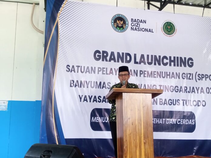 LP Ma’arif Banyumas Launching Dapur SPPG Tinggarjaya, Sasar 2.500 Penerima Manfaat