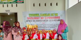 Sukses Digelar, Festival Aswaja RA-TK Diponegoro Jatilawang Kirim Delegasi ke Tingkat Kabupaten
