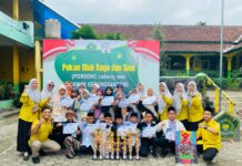 MI Ma’arif NU 1 Dawuhan Wetan Borong Juara PORSENI KKM MI