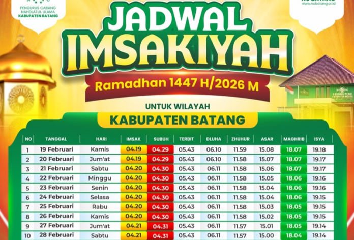 Screenshot 2026-02-19 051028 Download Jadwal Imsakiyah Ramadhan 1447 H/ 2026 M Wilayah Batang