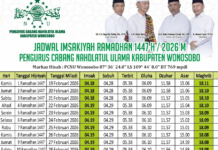 Jadwal Imsakiyah Ramadhan 1447 H/ 2026 M Wilayah Wonosobo Jadwal Imsakiyah Ramadhan 1447 H/ 2026 M Wilayah Wonosobo
