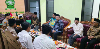 Sambangi Kantor PCNU, Kapolresta Banyumas Ajak Tokoh Agama Jaga Kamtibmas