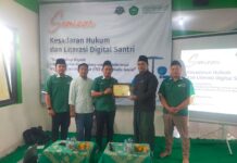 Seminar Literasi Digital dan UU ITE di Banyumas, LBH Ansor Dorong Kesadaran Hukum Santri