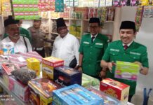 Geliat Ekonomi Ansor, Sekjen PP GP Ansor Resmikan Warung BUMA di Banyumas