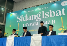 Resmi Ditetapkan, Idul Fitri 1 Syawal 1447 H Jatuh pada Hari Sabtu 21 Maret 2026