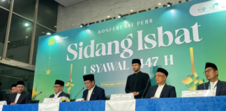 Resmi Ditetapkan, Idul Fitri 1 Syawal 1447 H Jatuh pada Hari Sabtu 21 Maret 2026