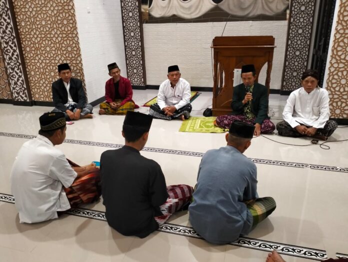 MWC NU Jatilawang Gelar Tarhim Putaran Kedua di Ranting Pekuncen, Kades Ikut Hadir