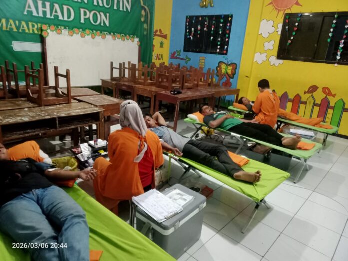 GP Ansor Pandansari Gelar Donor Darah Rutin di Bulan Ramadan