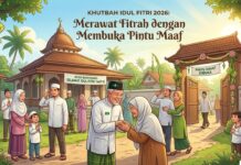 Khutbah Idul Fitri 2026: Merawat Fitrah dengan Membuka Pintu Maaf