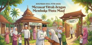 Khutbah Idul Fitri 2026: Merawat Fitrah dengan Membuka Pintu Maaf