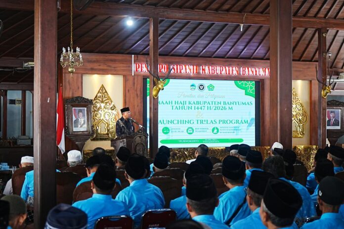 1.338 Jemaah Calon Haji Banyumas Dilepas, Bupati Sadewo: Jaga Kesehatan dan Kekompakan