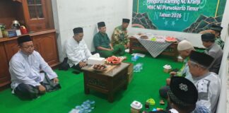 Sugiharto-Kiai Imam Danuri Pimpin NU Ranting Kranji 2026–2031
