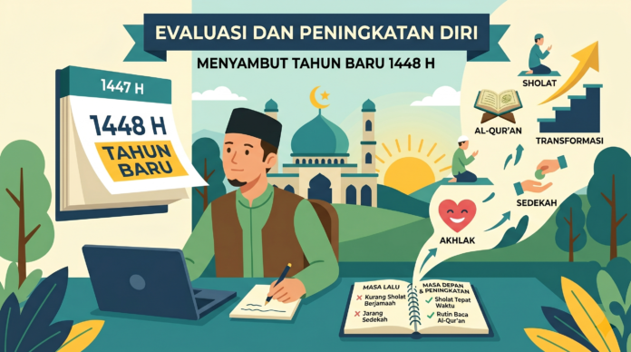 Khutbah Jumat: Sambut Tahun Baru dengan Evaluasi dan Peningkatan Diri