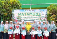 MATAMUDA Jadi Gerbang Pembentukan Karakter, MI Ma’arif NU 1 Dawuhanwetan Sambut 60 Murid Baru