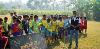 Diikuti Puluhan Tim, Turnamen Sepak Bola Usia Dini ANSOR CUP 2026 Resmi Bergulir di Sokaraja