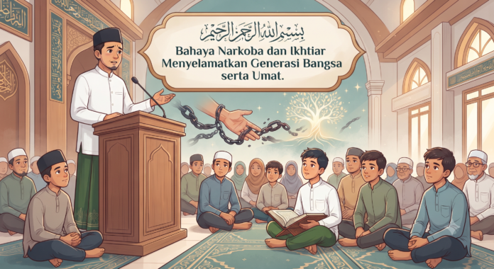 Khutbah Jumat: Bahaya Narkoba dan Ikhtiar Menyelamatkan Generasi Bangsa