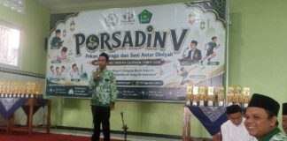 342 Santri dari 17 Madin Ikuti PORSADIN ke-5 MWCNU Cilongok
