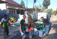Ansor-Banser Tambak Salurkan 333.560 Liter Air Bersih untuk Warga Terdampak Kekeringan
