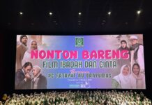 Fatayat NU Banyumas Gelar Nobar Film Ibadah dan Cinta, Tati Irawati: Jadi Ruang Refleksi dan Silaturahmi