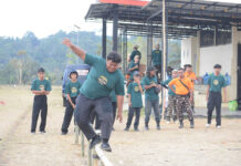 27 Regu Ikuti Lomba Jelajah Juang 1 Banser Satkoryon Cilongok